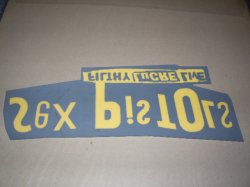 画像1: SEX PISTOLS - SEX PISTOLS  STICKER  size : 22.5cmx8.4cm / US 