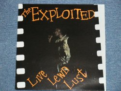 画像1: EXPLOITED -  LIVE LEWD LUST / 1996 EUROPE ORIGINALBrand New LP Found Dead Stock