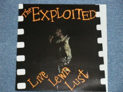 画像1: EXPLOITED -  LIVE LEWD LUST (NEW) /1996 EUROPE ORIGINAL "ORANGE WAX"  "Brand New" LP Found Dead Stock