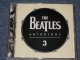 THE BEATLES - ANTHOLOGY 3  5TRACKS PROMOTIONAL USE ONLY CD / 1996 US NEW CD 
