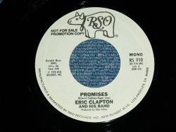 画像1: ERIC CLAPTON - PROMISES ( Promo Only Same Flip MONO/STEREO ) / 1978 US ORIGINAL PROMO Only 7"Single