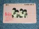 THE BEATLES  -  TELEPHONE CARD "SMILE" / 1980's ISSUED Version LIGHT BLUE Face Brand New  TELEPHONE CARD 