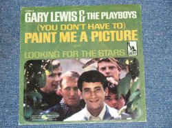 画像1: GARY LEWIS & THE PLAYBOYS - PAINT ME A PICTURE ( Ex+/Ex+ )  /1966  US ORIGINAL 7"SINGLE + PICTURE SLEEVE 