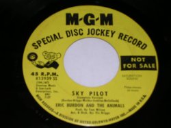 画像1: ERIC BURDON & THE ANIMALS - SKY PILOT ( PROMO ONLY COUPLING )  / 1968 US ORIGINAL PROMO Yellow Label  7"SINGLE