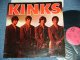 THE KINKS -  KINKS ( Ex++,Ex/Ex+ ) / 1964 UK ORIGINAL MONO Used LP 
