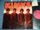 THE KINKS -  KINKS ( Ex+/Ex+++ ) / 1964 UK ORIGINAL MONO Used LP 