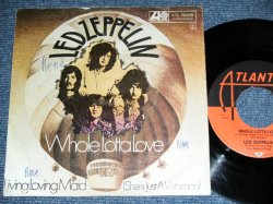 画像1: LED ZEPPELIN -  WHOLE LOTTA LOVE   / 1969 WEST-GERMANY ORIGINAL Used 7" Single  With Picture Sleeve 