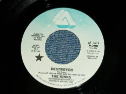 画像1: THE KINKS - DESTROYER ( MONO / STEREO ) / 1980 US ORIGINAL PROMO ONLY Same Flip  Used  7"Single With COMPANY  SLEEVE  