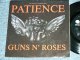 GUNS N' ROSES - PATIENCE / 1987 US ORIGINAL Used 7"Single With PICTURE SLEEVE 