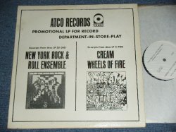 画像1: A) NEW YORK ROCK & ROLL ENSEMBLE : B) CREAM - A) NEW YORK ROCK & ROLL ENSEMBLE : B) WHEELS OF FIRE /  1968 US ORIGINAL PROMO ONLY Coupling Used LP 