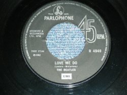 画像1: THE BEATLES - LOVE ME DO & P.S.I LOVE YOU / 1969? UK Original 4th OR 5thPress  BLACK Label  'EMI' Credit Used 7" inchSingle NOT ORIGINAL CENTER