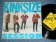 THE KINKS - KINKSIZE SESSION  / 1964 AUSTRALIA  ORIGINAL Used  7"33 rpm EP With PICTURE SLEEVE 