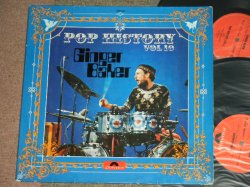 画像1: GINGER BAKER of CREAM -  POP HISTORY VOL.10 (  Ex++/M- )  / 1971 WEST-GERMANY ORIGINAL  Used LP