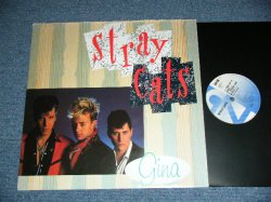 画像1: STRAY CATS -  GINA / 1989 UK ENGLAND  ORIGINAL Used 12" With POSTER JACKET