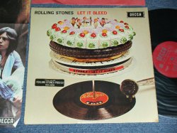 画像1:  THE ROLLING STONES - LET IT BLEED ( Unboxed DECCA  : Matrix Number : 1A/2A : MINT-/MINT- : With POSTER ) / 1969 UK ORIGINAL "Unboxed DECCA Label" MONO LP 