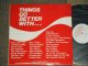 VA OMNIBUS (JERRY LEE LEWIS,JAN&DEAN,THE WHO,THE SUPREMES,LITTLE RIVER BAND,+ more )  - THINGS GO BETTER WITH....(Coca-Cola CM SONGS )  / US ORIGINAL Promo Only Used LP 