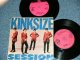 THE KINKS - KINKSIZE SESSION / 1964 UK ENGLAND   ORIGINAL 1st press & 2nd Press Label Lot Used  7"45 rpm EP With PICTURE SLEEVE 