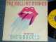 The ROLLING STONES - SHE'S SO COLD  / 1980 SPAIN ORIGINAL Used 7"Single  with PICTURE SLEEVE 
