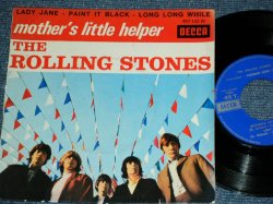 画像1: THE ROLLING STONES - MOTHER'S LITTLE HELPER ( 4Tracks EP )  / 1966 SEPTEMBER FRANCE ORIGINAL 1st Press Used 7"EP with PICTURE SLEEVE 
