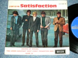 画像1: THE ROLLING STONES - SATISFACTION ( 4Tracks EP : Ex+/VG+++ )  / 1968 MAY FRANCE 2nd Press Version Used 7"EP with PICTURE SLEEVE 