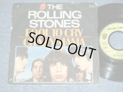 画像1: The ROLLING STONES -  FOOL TO CRY ( SIDE OPEN JACKET : VG++/VG+++)  / 1976 FRANCE ORIGINAL Used 7"Single  with PICTURE SLEEVE 