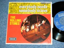 画像1: THE ROLLING STONES - EVERYBODY NEEDS SOMEBODY TO LOVE  ( With BACK ORDER TAG ON OPENING SIDE!!! : 5'00/2'57 : VG+++/Ex+++ )  / 1971 Version  FRANCE "BOXED 'DECCA'" Label Used 7"Single with PICTURE SLEEVE 