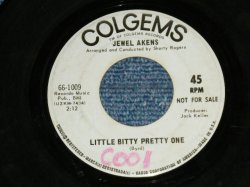 画像1: JEWEL AKENS - LITTLE BITTY PRETTY ONE   / 1967 US AMERICA  ORIGINAL White Label PROMO Used  7" Single 