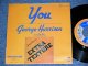 GEORGE HARRISON of THE BEATLES -  YOU ( Ex++/Ex+++) / 1975  FRANCE ORIGINAL Used 7" Single  With PICTURE SLEEVE