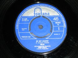 画像1: MILLIE ( SMALL ) - MY BOY LOLLIPOP / 1964 UK ENGLAND  ORIGINAL Used  7"Single