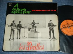 画像1: BEATLES - 4 GARCONS PANS LE VENT ( A HARD DAYS NIGHT ) CHANSONS DU FILM ( Ex+++,Ex++/Ex++,MINT- ) /1964 FRANCE ORIGINAL "ORANGE LABEL" Used LP    