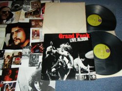 画像1: GFR GRAND FUNK RAILROAD - LIVE ALBUM  ( With POSTER : GREEN  LABEL ) / 1970 US AMERICA ORIGINAL Used 2-LP  With POSTER