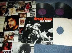 画像1: GRAND FUNK RAILROAD GFR  LIVE ALBUM  ( With POSTER : PURPLE LABEL ) / Late 1970's US AMERICA REISSUE Used 2-LP  With POSTER