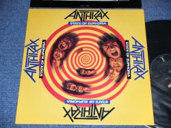 画像1: ANTHRAX  - STATE OF EUPHORIA / 1988 US AMERICA ORIGINAL Used LP 