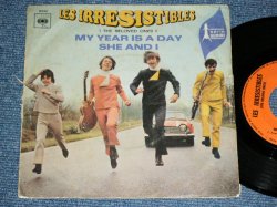 画像1: LES IRRESISTIBLES (The BELOVES ONES) - MY YEAR IS A DAY / 1968 FRANCE FRENCH  ORIGINAL Used 7"Single with PICTURE SLEEVE 