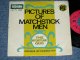 The STATUS QUO  - PICTURES OF MATCHSTICK MEN  / 1968 FRANCE FRENCH  ORIGINAL Used 7"Single with PICTURE SLEEVE 