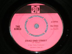 画像1: THE KINKS -  DEAD END STREET   ( Ex/Ex )  / 1966 UK ENGLAND ORIGINAL  Used 7" Single 