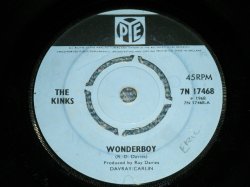 画像1: THE KINKS -  WONDER BOY ( VG+++/VG+++ )  / 1968 UK ENGLAND ORIGINAL  Used 7" Single 