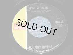 画像1: JOHNNY RIVERS - ONE WOMAN  (  -/ MINT-, Ex+++)  / 1969  US AMERICA  ORIGINAL Used 7" Single 