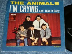 画像1: THE ANIMALS - I'M CRYING  ( Ex/Ex )  / 1964 US ORIGINAL Used  7"SINGLE With PICTURE SLEEVE 