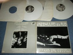 画像1: IGGY AND THE STOOGES - METALLIC 2 x KO  / 1980's UK ENGLAND ORIGINAL WHITE WAX Vinyl Used 2 LP'S  