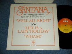 画像1: SANTANA -  WELL ALL RIGHT  ( Cover Song of BUDDY HOLLY  : Ex++/MINT- )  / 1978 UK ENGLAND ORIGINAL  Used 12" Single
