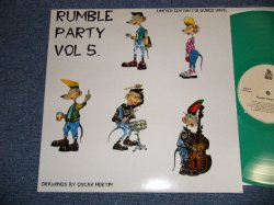 画像1: v.a. OMNIBUS - RUMBLE PARTY VOL.5 ( Ex+++/MINT- B-5:Ex )   /  UK ENGLAND ORIGINAL "GREEN  WAX Vinyl" Used LP 