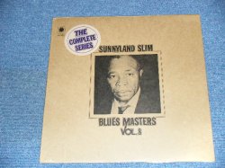 画像1: SUNNYLAND SLIM - BLUES MASTERS VOL.8 / 1969 US ORIGINAL Brand New SEALED LP DEAD STOCK!!!! 