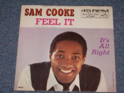 画像1: SAM COOKE - FEEL IT / 1961 US ORIGINAL 7"SINGLE With PICTURE SLEEVE  