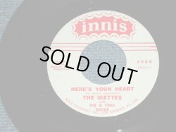 画像1: THE IKETTES with IKE & TINA REVUE - HERE'S YOUR HEART / 1960's US ORIGINAL 7"Single  