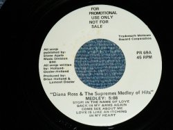 画像1: DIANA ROSS & THE SUPREMES - MEDLEY / 1980's?? US ORIGINAL PROMO ONLY 45rpm 7"Single  
