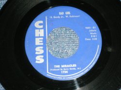画像1: THE MIRACLES - BAD GIRLS / 1959 US ORIGINAL 1st Press BLUE Label 45rpm 7"Single  