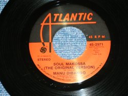 画像1: MANU DIBANGO - SOUL MAKOSSA / 1973 US ORIGINAL 7"Single  