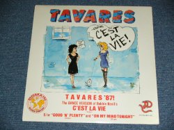 画像1: TAVARES - C'ESTLA VIE / 1987 US AMERICA ORIGINAL Brand New SEALED 12" Single  