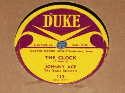 画像1: JOHNNY ACE - THE CLOCK / US ORIGINAL 78rpm SP 